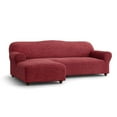 thumbnail image 1 of CHOK 2024 Paulato by Ga.I.Co L Shape Couch Cover Sectional Right Chaіse Sofa Slipcover - Solid Blue, 1 of 7
