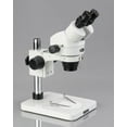 thumbnail image 3 of AmScope 7X-45X Table Pillar Stand Zoom Magnification Binocular Stereo Microscope New, 3 of 4
