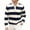 #133-Navy, variant on Donemore Men's Casual Long Sleeve Shirt Solid Color Striped Button-Up Collar Polyester Comfortable Fit Stylish Top