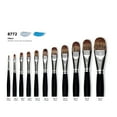 thumbnail image 2 of Raphael Kevrin+ Synthetic Natural Hair Blend Brush, Filbert, Size 6, 2 of 2