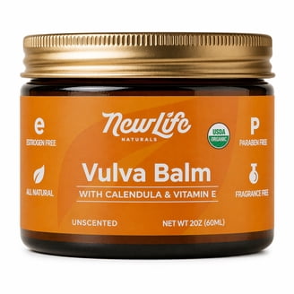 NewLife Naturals Vulva Cream, 2 oz, Shea and Almond Oil, Vaginal