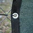 thumbnail image 4 of ALEKO Privacy Mesh Fabric Screen Fence with Grommets 5 x 50 Feet, Dark Green Color, 4 of 6