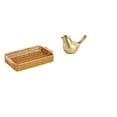 thumbnail image 1 of Cestas De Frutas Tejidas, Figura De Pájaros Dorados, Cuenco Para Servir Aperitivos, Estatua De Animal, Cesta De Frutas, Adorno Decorativo Moderno Para El Hogar, Plato De Pan, Escultura De, 1 of 8