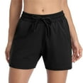 thumbnail image 3 of Charmo Women's Lounge Running Shorts Elastic Waist Gym Athletic Shorts with Pockets, 3 of 6