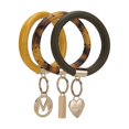 thumbnail image 1 of MKF Collection Porte-Clés en Cuir Vegan Jasmine pour Femmes par Mia K 3 Pcs, 1 of 1