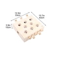 thumbnail image 2 of RKSTN Landscape Craftsmanship Cat Toys Whack Hamster Corrugated Cat Scratch Board Amuse Cat Toys Multifunctional Cat Toys Cat Supplies E, 2 of 6
