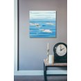 thumbnail image 3 of Epic Art 'Summer Regatta I' by Emma Scarvey, Acrylic Glass Wall Art, 24"x24", 3 of 5