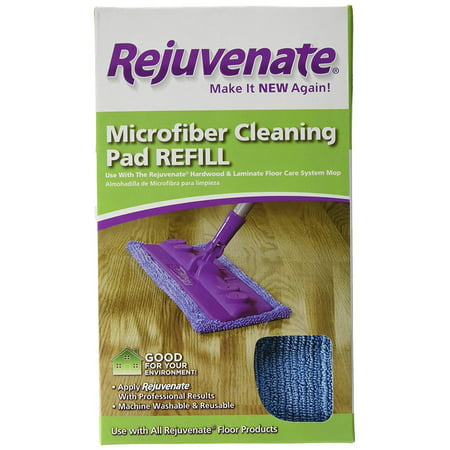 Microfiber Cleaning Pad Refill Fits Hardwood & Laminate Floor Care System Mop – Use with all Floor Cleaning and Restoration Products, Includes one.., By