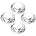 thumbnail image 2 of Transparent Glass Crystal Gems for Decoration Add Glamorous Touch to Any Occasion 4pcs, 2 of 9