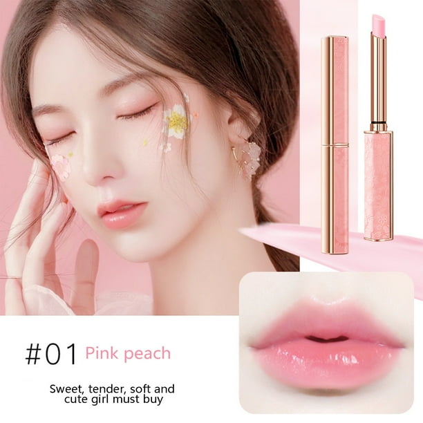 Makeup Warm Lip Balm Moisturizing Fade Line Lipstick Primers Color
