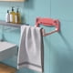 thumbnail image 4 of Soportes de lavabo plegables de pared - Estante de almacenamiento que ahorra espacio sin taladros para organizar el baño Soporte de lavabo plegable Adhesivo fuerte para baño Cocina Estante de almacena, 4 of 7