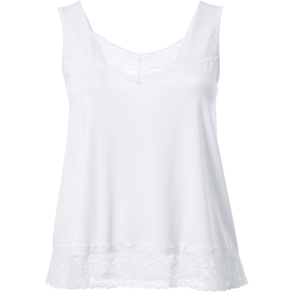 Ellos Women's Lace-Trim Tank Top