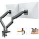 thumbnail image 3 of Soporte Hidráulico Doble MORNWELL para Pantalla de 22 a 32 Pulgadas Negro Ergonómico, 3 of 7