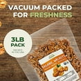thumbnail image 5 of Beyond Nature Organic Raw Walnuts – Unsalted 3 Pound (48 oz) Vacuum Sealed, Non GMO, No Salt, Low Carb, Keto Friendly & Vegan Snack, 5 of 8