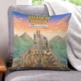 thumbnail image 1 of Stardew Valley Fundas de almohada de terciopelo con tema, regalos de funda de almohada, decoración para el hogar, cojín de lanzar, regalo de cumpleaños para fans y parejas. 60cm x 60cm., 1 of 6