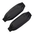 thumbnail image 2 of Fundas protectoras para brazos de cocina, de piel sintética, multifunción negro, 2 of 9