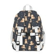 thumbnail image 3 of Goldendoodle Dog Backpack for School,Cute School Bag,Schoolbag with Adjustable Shoulder Straps & Padded Back,15"x11.42"x5.5", 3 of 6