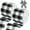 White, variant on Yoyauz 2 Rolls Wired Edge Ribbons, 5 Yards x 1 Inches Black Red Plaid Ribbon, Black White Buffalo Plaid Ribbon and Burlap Craft Ribbon for DIY Gift Wrapping, Christmas Fall Crafts Decoration