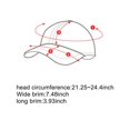 thumbnail image 3 of Outdoor Sport Hiking Camping Visor Hat UV Protection Face Neck Cover Sun Protcet Cap, 3 of 5