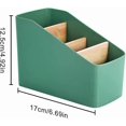 thumbnail image 2 of Wooden Desk Storage Box, Versatile Office Supplies Organizer, Desk Organizer Storage, Stationery, 2 of 4