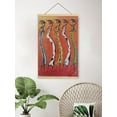 thumbnail image 2 of Canvas Wall Art Canvas Prints Wall Art African Women Walking Abstract Canvas Photo Picture Artwork with Wooden Magnetic Hanger Frame Canvas Wall Decoration, 2 of 4