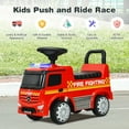 thumbnail image 6 of CIPACHO Licensed Mercedes Benz Kids Fire Engine Racer, Boys & Girls Gifts for Birthday, Red, 6 of 9