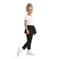 thumbnail image 3 of Actgleam Toddler Girls Leggings with Footless Cotton Ruffle Casual Pants,Black,1-6Years, 3 of 10