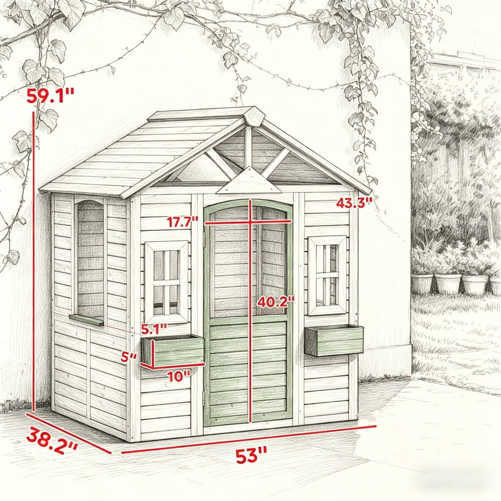 Wooden Playhouse