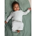 thumbnail image 4 of Gerber Baby Neutral Long Sleeve Gowns, 3-Pack, Sizes Newborn - 0/3 Months, 4 of 14