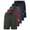 Set 3, variant on 5 Pack Men's 7" Dry Fit Shorts Athletic Basketball Running Gym Workout