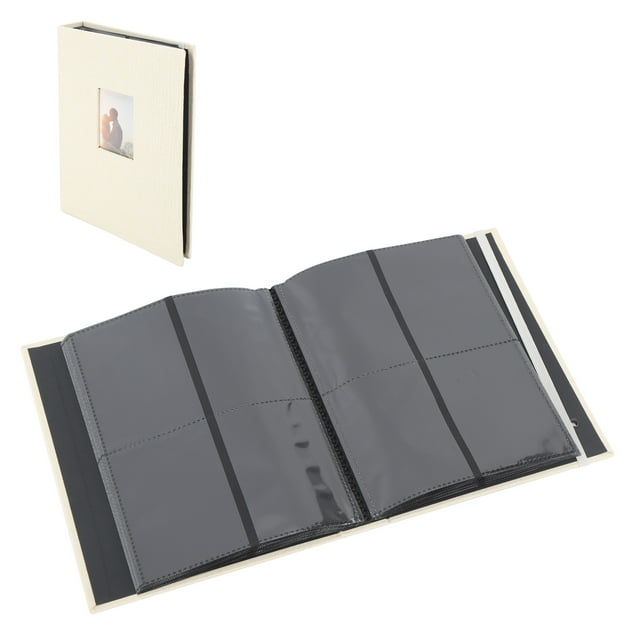 Estante Para álbum De Fotos, 3 Pulgadas, 208 Bolsillos, álbum De Fotos, Cubierta Hueca De Algodón Y Lino Para Mini 12 O 11 Fotos