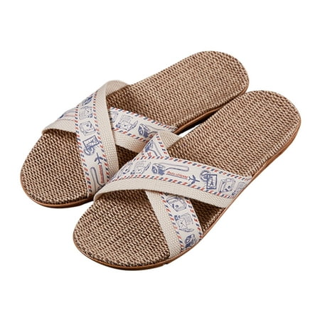 

Summer Slippers For Women Beach Accesseories Flip Flops For Women Slippers For Fashion Ladies Women Breathable Bohemia Beach Slip On Shoes Flats Casual Sandals Swimming Pool Accessories Mens Women Sli