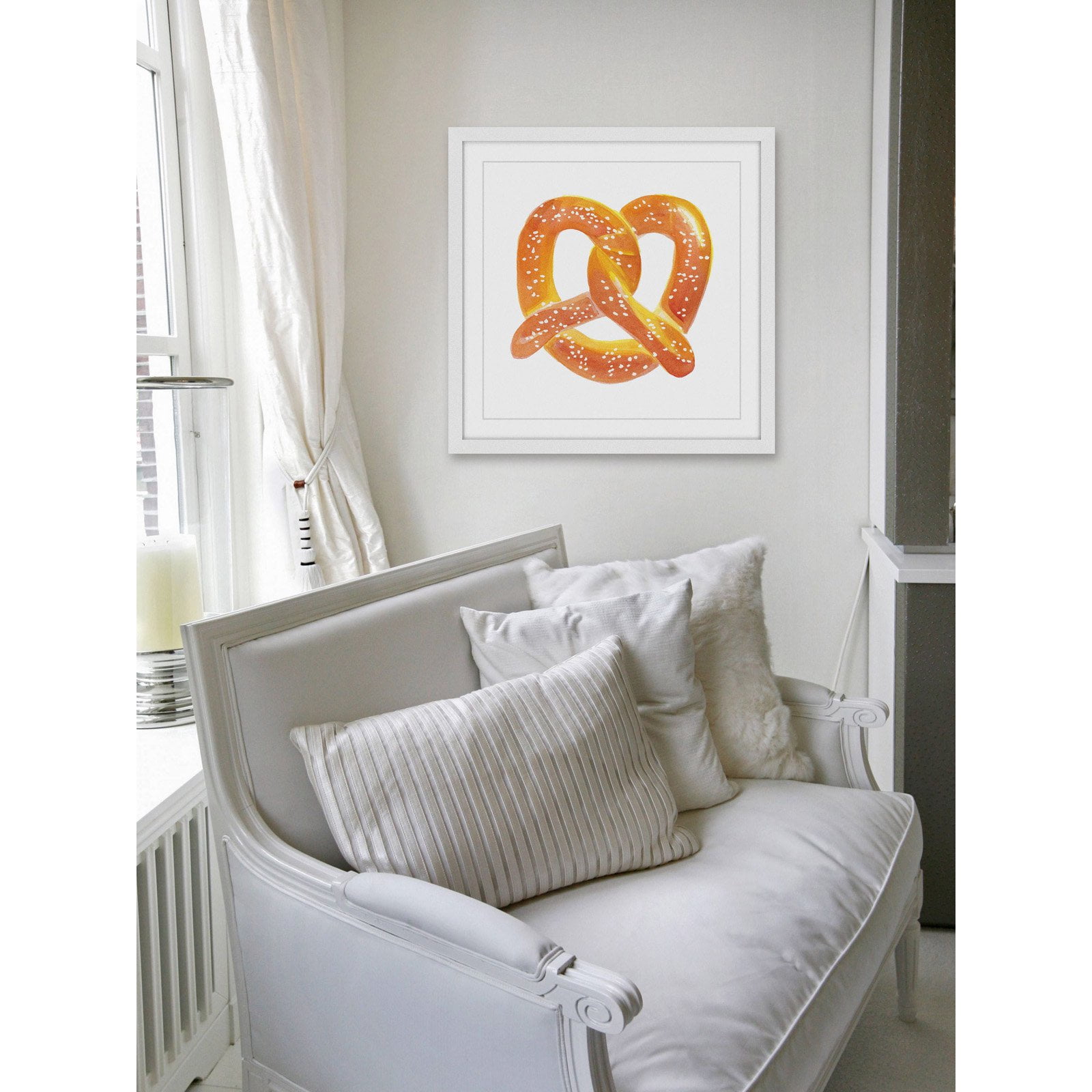 Marmont Hill "Pretzel" by Molly Rosner Framed Painting Print