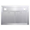 thumbnail image 6 of 30 in. Vista Collection Ductless Wall Mount Range Hood in Stainless Steel, 6 of 12