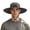 Grey, variant on Adjustable Wide Brim Sun Hat for Outdoor Beach Hiking Travel with Drawstring UPF Beige One Size