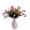 Rose, variant on Morttic Artificial Flowers,Artificial Plants Outdoor 6 Packs Plastic Flowers Fake Daisy Faux Plant UV Resistant Greenery for Garden Home Decor