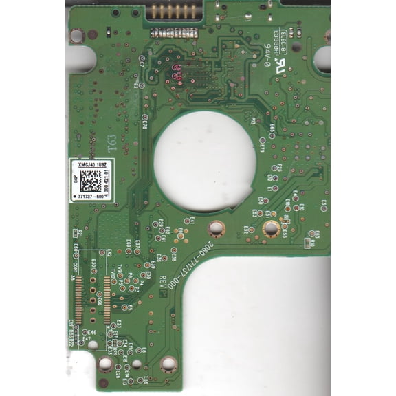 WD10TMVW-11ZSMS1, 771737-600 04P, REV P1, WD USB 2.5 PCB