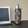 thumbnail image 5 of 20 Oz Beagle Dog Dog and Flower Coffee Tumbler Double Wall Insulated Stainless Steel Water Bottle | Metal Reusable Thermoses Flask with Cup Cap | Leak & Sweat Proof with Anti-Dust Lid, 5 of 7