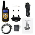 thumbnail image 4 of Electric Dog Training Collar Waterproof 800m Pet Dog Remote Control Rechargeable Training Dog Collar with Shock Vibration Sound, 4 of 7