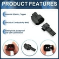 thumbnail image 4 of Conector a prueba de agua de inyector de combustible de 2 pines Unique Bargains, conector de terminal de cable macho hembra para Chevrolet, 1 juego, 4 of 6