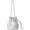 Silver, variant on JUYGO Women's Hobo Bag PU Leather Shoulder Bag Bucket Armpit Purse Pleated Handbag Totes Drawstring Top Handle Bag