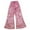 Hot Pink, variant on SonxaHe Toddler Girls Pants Sequin Glitter Flare Leg Bottom Trousers Child Holiday Party Dancewear Loose Costume Pants Black,Sized 3-4