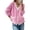 Pink, variant on Vedolay Womens Fall Tops Women's Fashion Suit Open Front Long Sleeve Fitted Ruffle Casual Office Jacket,Blue One Size