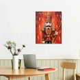 thumbnail image 2 of RUIYC Wall Art Canvas Print Pictures for Christmas - Soldier with Red Painting Artwork for Home Art-, 2 of 4
