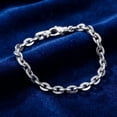 thumbnail image 4 of Pompeii Men's Link 14k Gold (19gram) or Platinum (30gram) 5mm Bracelet 8.5" (,), 4 of 5