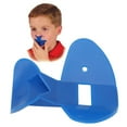 thumbnail image 3 of Flute, Kids Nose Flute, Plastic Flute Dark Blue Nose Training Whistle for Nose Throat Controlling Improve Speech Clarity, Blue, 3 of 7