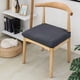 thumbnail image 5 of Funda elástica Sp ex para cojín de asiento de silla con textura de grano de maíz para sillas de comedor, oficina, bar, bodas. Protector de tela de poliéster suave y lavable para asientos redondos u, 5 of 6