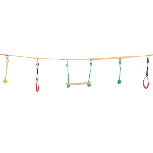 Anti-Slip Climbing Set, Obstacle Course Climbing Rope Set, Hanging Ladder Exercise Equipment for Children Outdoor Garden Kids