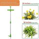 thumbnail image 3 of Herramienta de deshierbe manual de acero inoxidable con 3 garras, herramienta de jardín extractor de diente de león, herramienta de deshierbe manual, para herramienta de deshierbe de jardín, 3 of 5