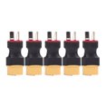 thumbnail image 1 of Conector De Enchufe XT60 A T, Carcasa De Plástico, Adaptador De Batería De Coche RC, 5 Piezas, Uso Versátil, Conexión Estrecha Para Cargador, 1 of 7